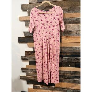 Gudrun Sjoden floral midi dress size Medium